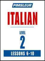 Pimsleur_Italian_Level_2_Lessons_6-10